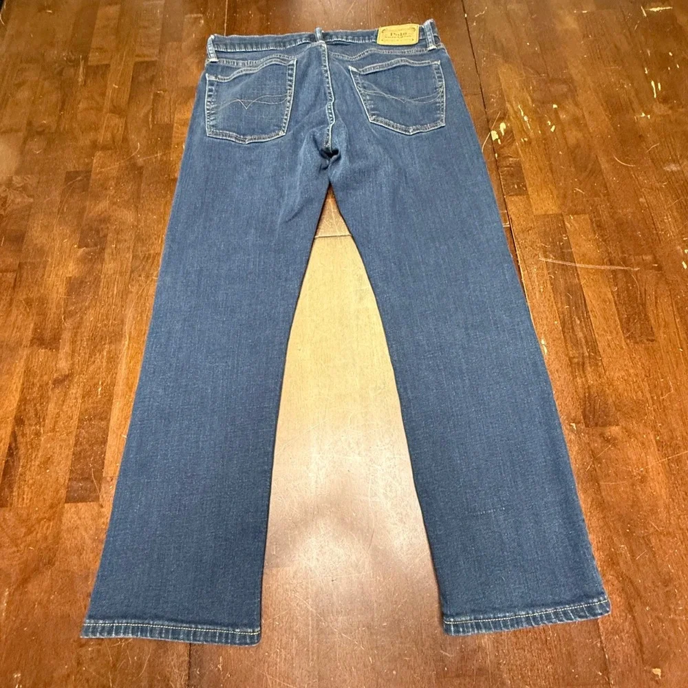 Polo Ralph Lauren Jeans Mens 33x30 (Fits 33x29) Blue Classic Fit Stretch Denim